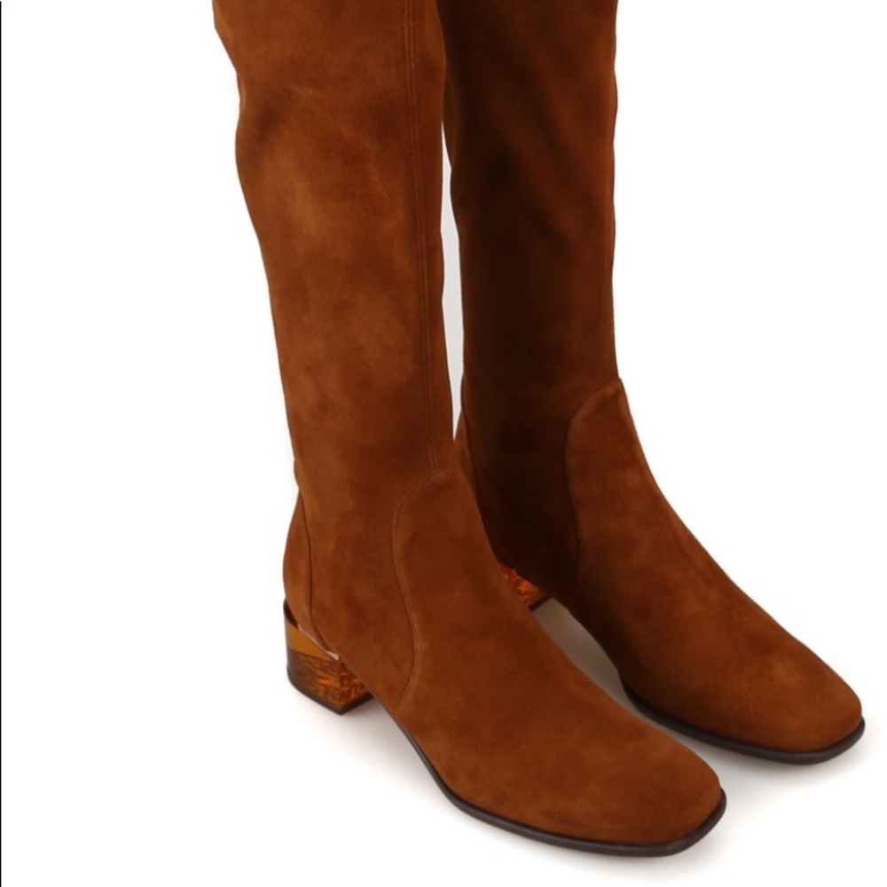 “Charolet” OTK Stuart Weitzman boots NIB Sz 40